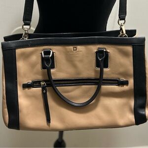 Kate Spade Tan and Black Purse